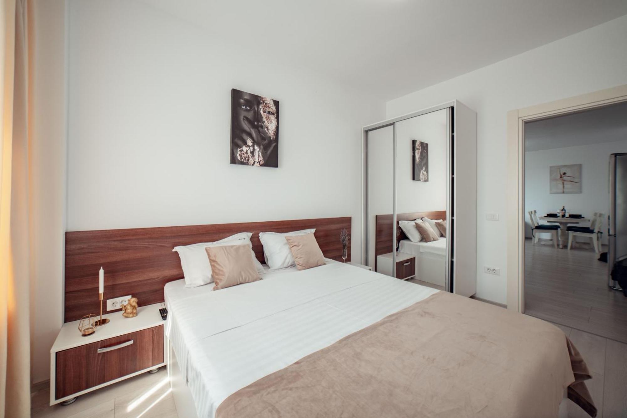 Cozy Apartments At Q Residence - Palas Mall Iasi Exteriér fotografie