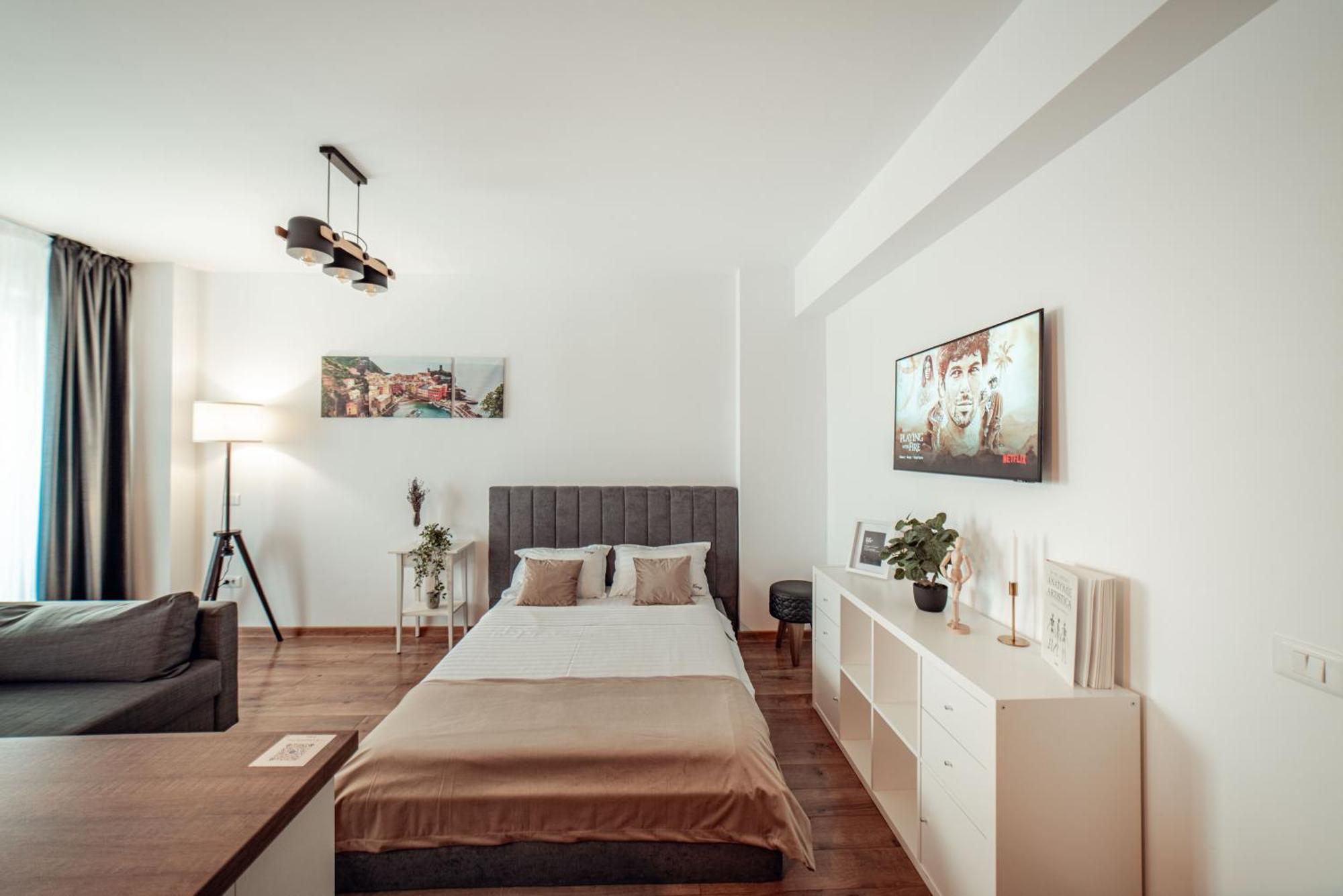 Cozy Apartments At Q Residence - Palas Mall Iasi Exteriér fotografie
