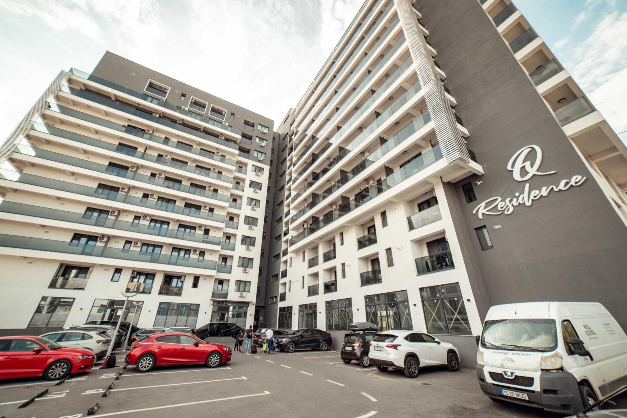 Cozy Apartments At Q Residence - Palas Mall Iasi Exteriér fotografie