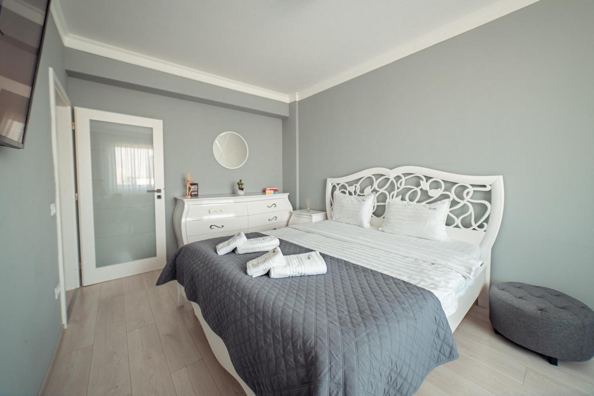 Cozy Apartments At Q Residence - Palas Mall Iasi Exteriér fotografie