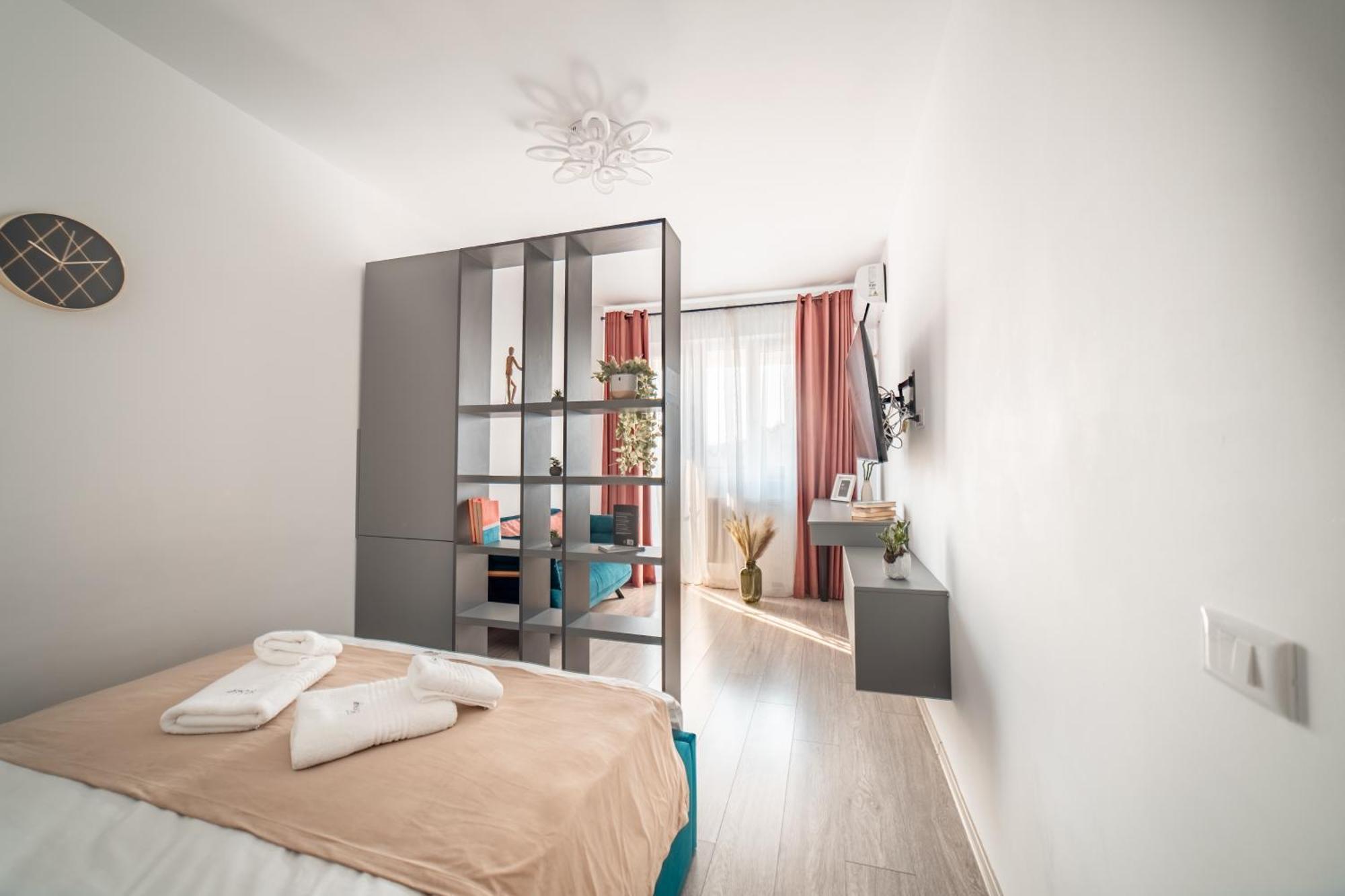 Cozy Apartments At Q Residence - Palas Mall Iasi Exteriér fotografie