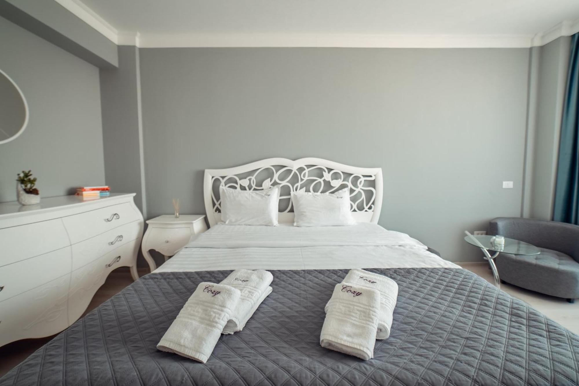 Cozy Apartments At Q Residence - Palas Mall Iasi Exteriér fotografie